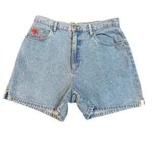 Vintage Bill Blass Jeans High-Rise Shorts – Stars‎ & Stripes Back Pocket – Sz 12